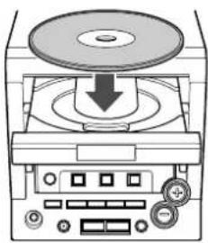 JVC UXM55R - Chargement d'un disque - 3