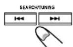 JVC UXM55R - Druk op de |◀◀ of ▶▶| toets. - 1