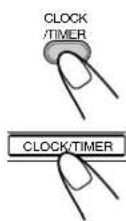 JVC UXL40R - Druk op CLOCK/TIMER. - 1