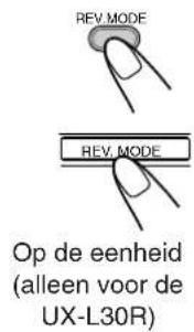 JVC UXL40R - Druk op REV.MODE. - 2