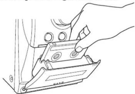 JVC UXL40R - Insérez une cassette enregistrable, avec la partie exposée dirigée vers le bas. - 1