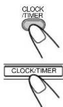 JVC UXL40R - Drucken Sie die Taste CLOCK/TIMER. - 1