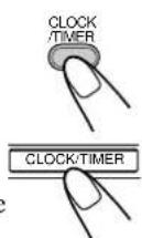 JVC UXL40R - Appuyez sur CLOCK/TIMER. - 1