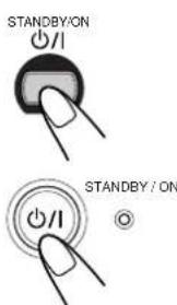 JVC UXL40R - Drücken Sie die Taste STANDBY/ON dth das Gerat auszuschalten (Bereitschaftsbetrieb), sofern Sie die Schaltuhr bei eingeschaltetem Gerat eingestellt haben. - 1