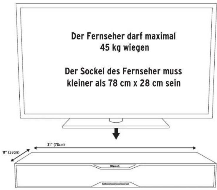 KLIPSCH SB 120 - PLATZIERUNG - 1