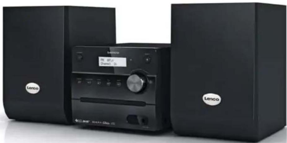 LENCO MC148 DAB Plus - Microchaine avec lecteur CD et DAB+ MC-148 DAB+ - 1