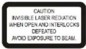 LENCO DR88 BT - CLASS 1 LASER PRODUCT - 2