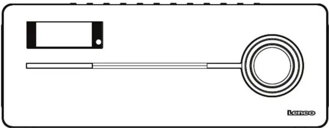 LENCO BT9000 - Audiosystem mit Bluetooth, DAB+, NFC und CD - 1
