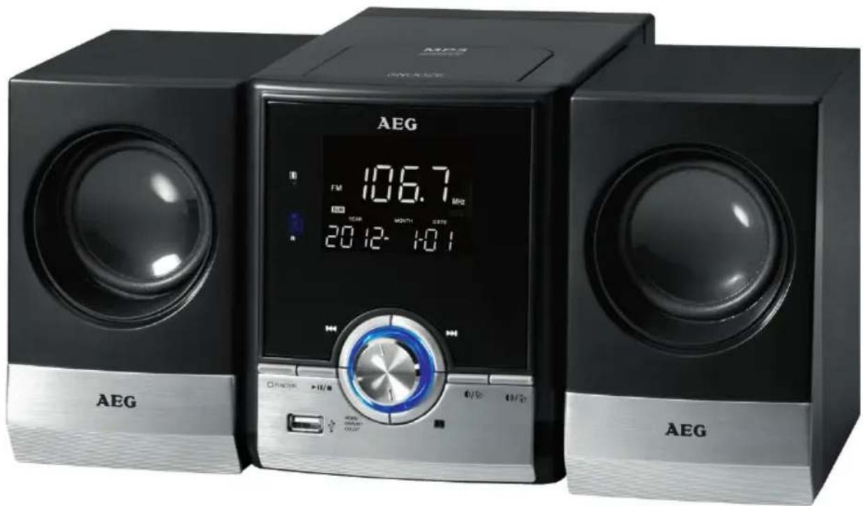 AEG MC 4461 BT - BLUETOOTH MUSIK CENTER - 1