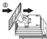 AEG MC 4414 CDMP3 - A talpak felszerelése - 2
