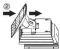 AEG MC 4414 CDMP3 - Assembling the Feet - 2