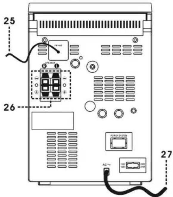 AEG MC 4408 CDMP3 - Übersicht der Bedienelemente - 3