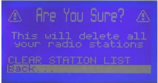 TECHNISAT Multyradio 1 - Delete Station List - 1