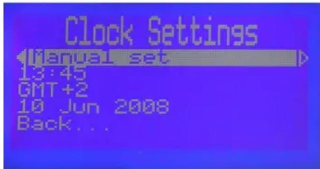 TECHNISAT Multyradio 1 - Heure/date - 2