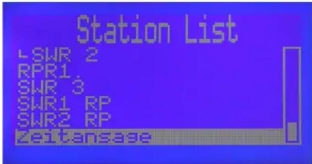 TECHNISAT Multyradio 1 - Sélection d'une station de radio - 1