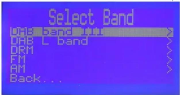 TECHNISAT Multyradio 1 - Sélection de bande - 1