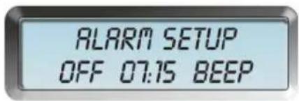 TANGENT Cinque DAB - Einstellen des Alarms - 1