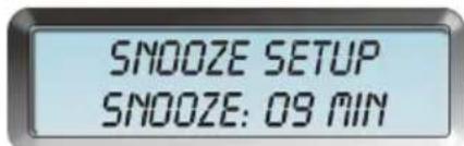 TANGENT Cinque DAB - Snooze og mute - 2