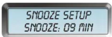 TANGENT Cinque DAB - Snooze y mute - 2