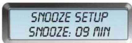 TANGENT Cinque DAB - Snooze et mute - 2