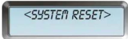 TANGENT Cinque DAB - Sysem reset - 1