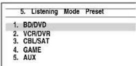 ONKYO HTR990 - MENU - 9