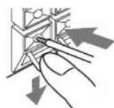 ONKYO HTR990 - ■Bornes d'enceinte à pousser - 2