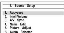ONKYO HTR990 - MENU - 7