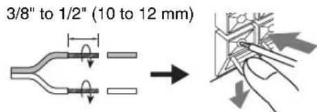 ONKYO HTR990 - Push-type speaker terminals - 1