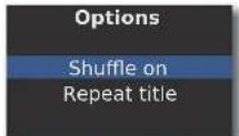 LOEWE Multiroom Receiver - Options menu - 2