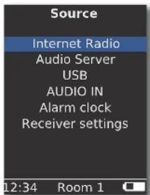 LOEWE Multiroom Receiver - Äänilähteenvalitseminen - 3