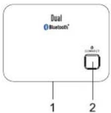 Dual Bluetooth® 1 2