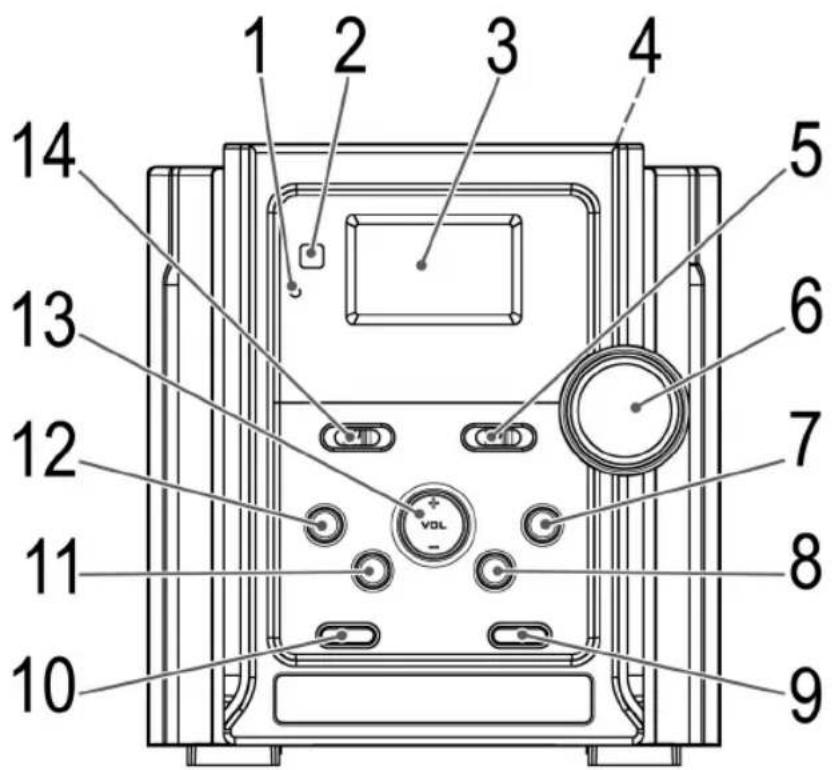 CLATRONIC MC 1034 CD - 1
