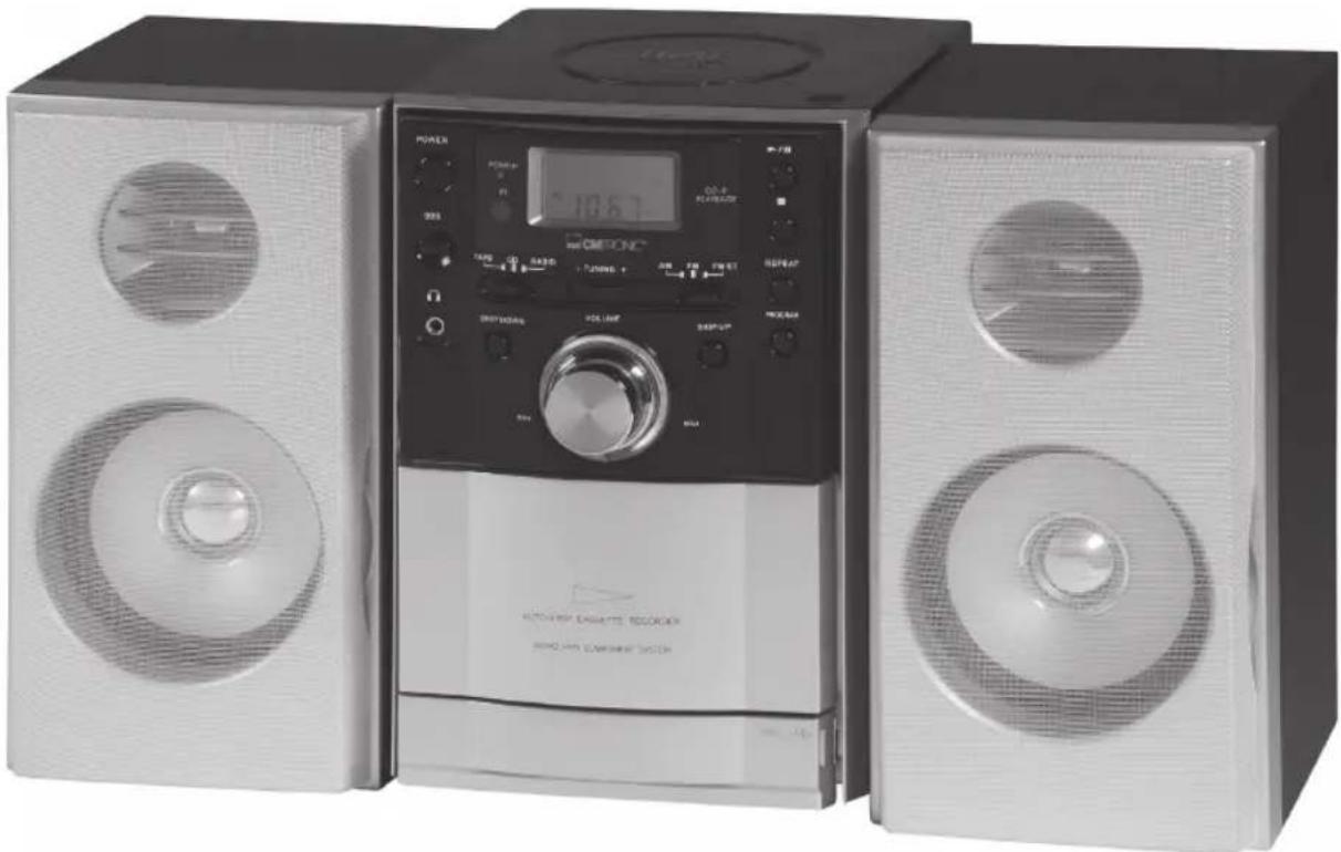CLATRONIC MC 1032 - Bedienungsanleitung/Garantie - 1