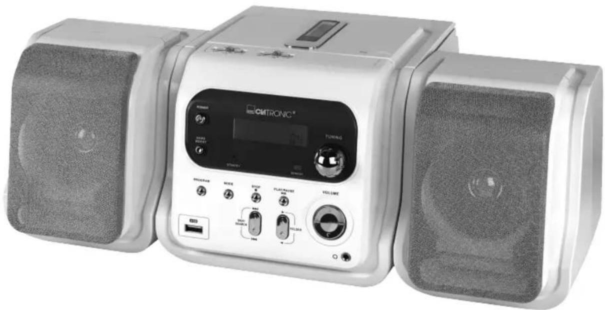 CLATRONIC MC 1027 CDMP3 - Stereo-Music-Center - 1