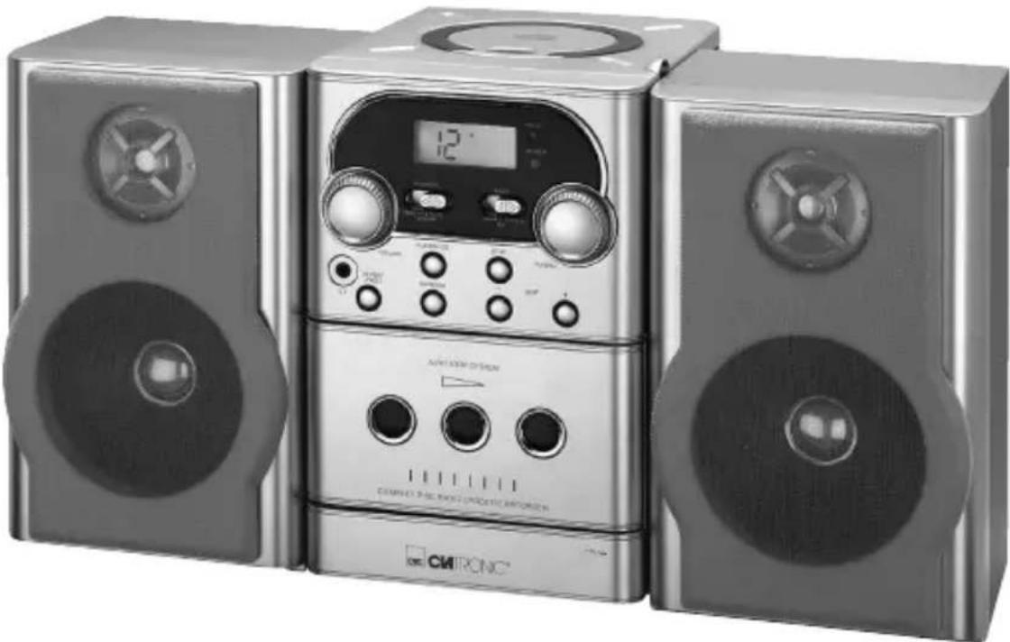 CLATRONIC MC 1025 CD - Stereo-Music-Center - 1