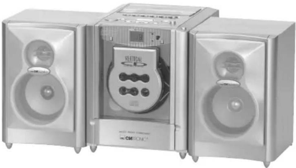 CLATRONIC MC 1016 CDMP3 - Stereo-Music-Center - 1