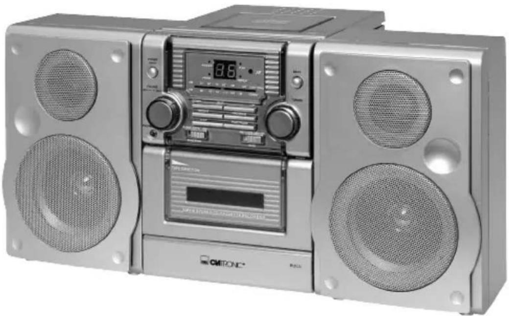 CLATRONIC MC 1019 CD - Stereo-Music-Center - 1