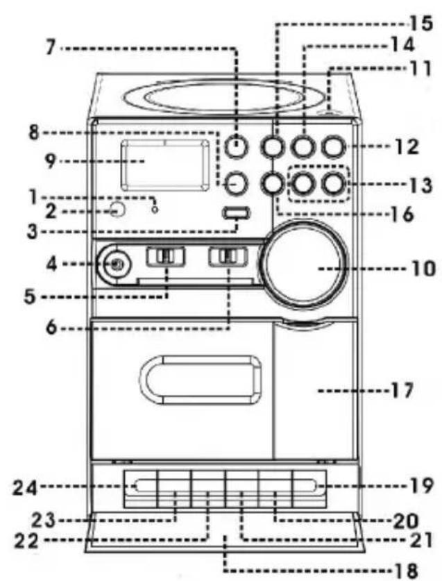 CLATRONIC MC 1023 CD - 1