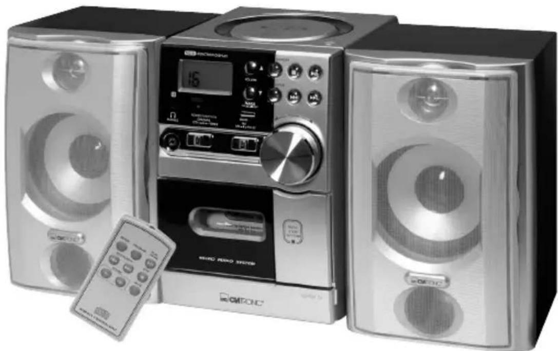 CLATRONIC MC 1023 CD - Stereo-Music-Center - 1