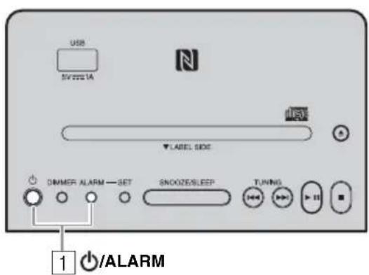 YAMAHA TSXB141 - Turning the alarm off - 1