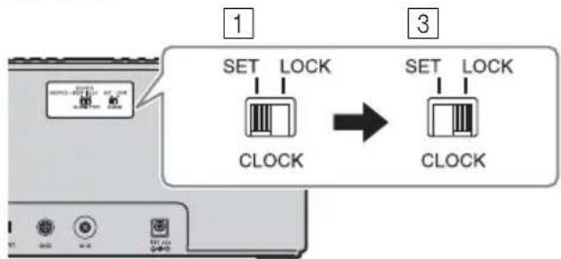 YAMAHA TSXB141 - ADJUSTING THE CLOCK - 1