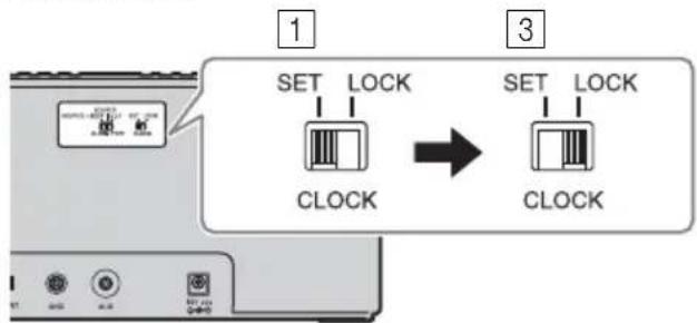 YAMAHA TSXB141 - AJUSTE DEL RELOJ - 1