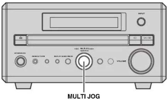INPUT STANDARD PHONE ORDER DISPLAY SCREENER MULTI JOG VOLUME MULTI JOG