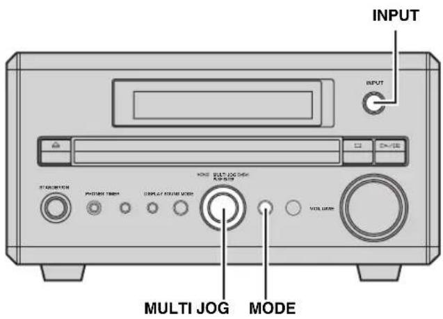 YAMAHA RDXE700 - Automatisk inställning av radiostationer (automatisk stationssökning) - 1