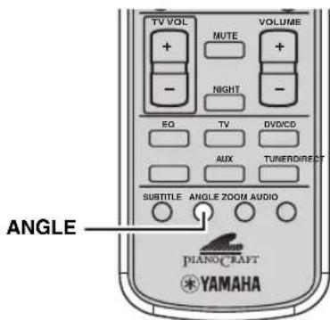 TV VOL + - MUTE + - VOLUME NIGHT EQ TV DVD/CD AUX TUNERDIRECT SUBTITLE ANGLE ZOOM AUDIO ANGLE PIANOCRAFT YAMAHA