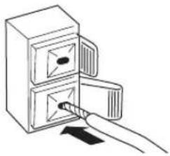 YAMAHA RDXE700 - Insert the AM loop antenna lead wires into the AM ANT terminal. - 1