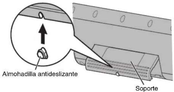 YAMAHA NXU10 - Acerca de la almohadilla antideslizante - 1