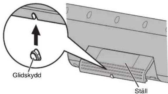 YAMAHA NXU10 - Angaende glidskyddet - 1