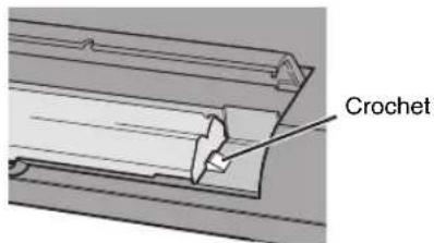 YAMAHA NXU10 - Retrait du portepiles - 1